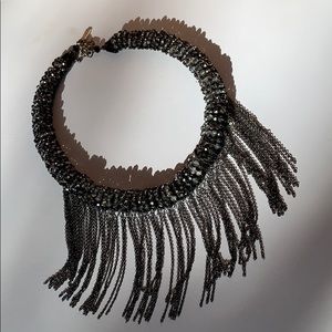 Panacea Chain and Crystal Collar Necklace